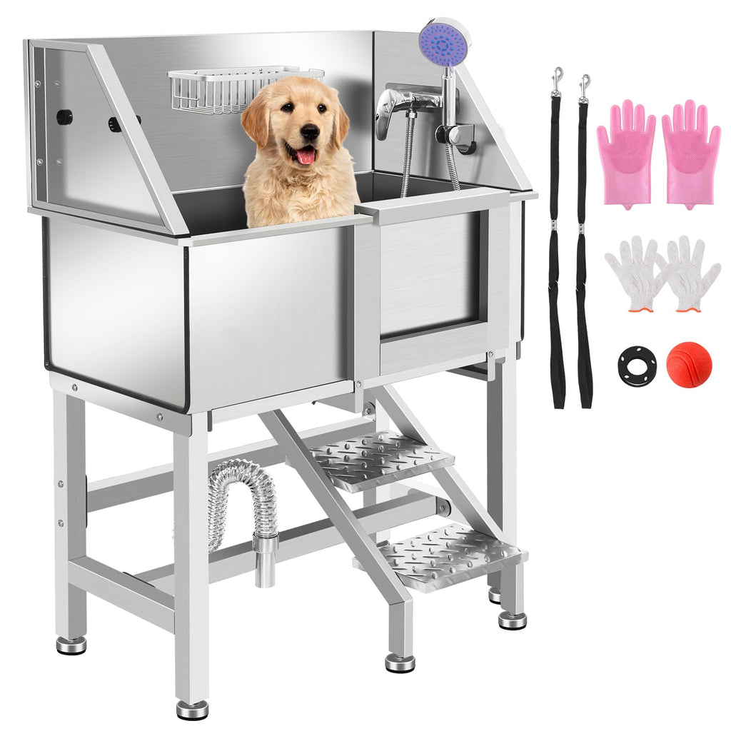 Stainless Steel Dog Washing Station Y563