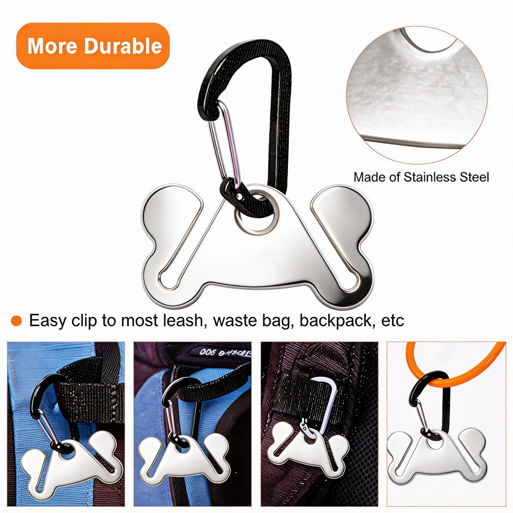 Dog Poop Bag Holder Leash Clip Dispenser P5625