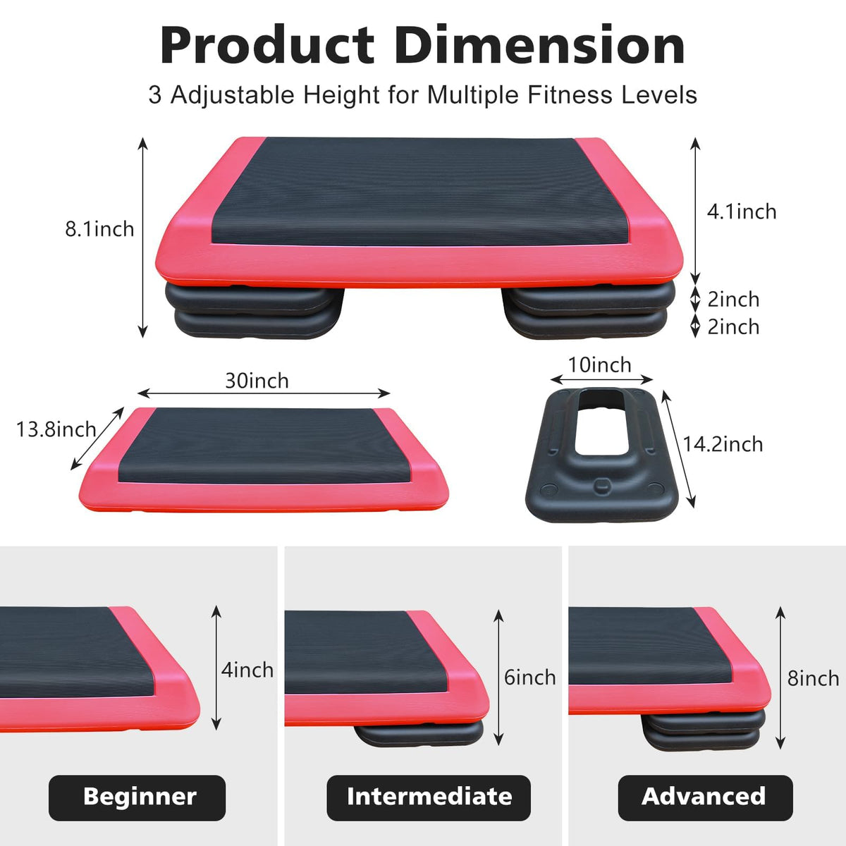 Adjustable Aerobic Step Platform B151