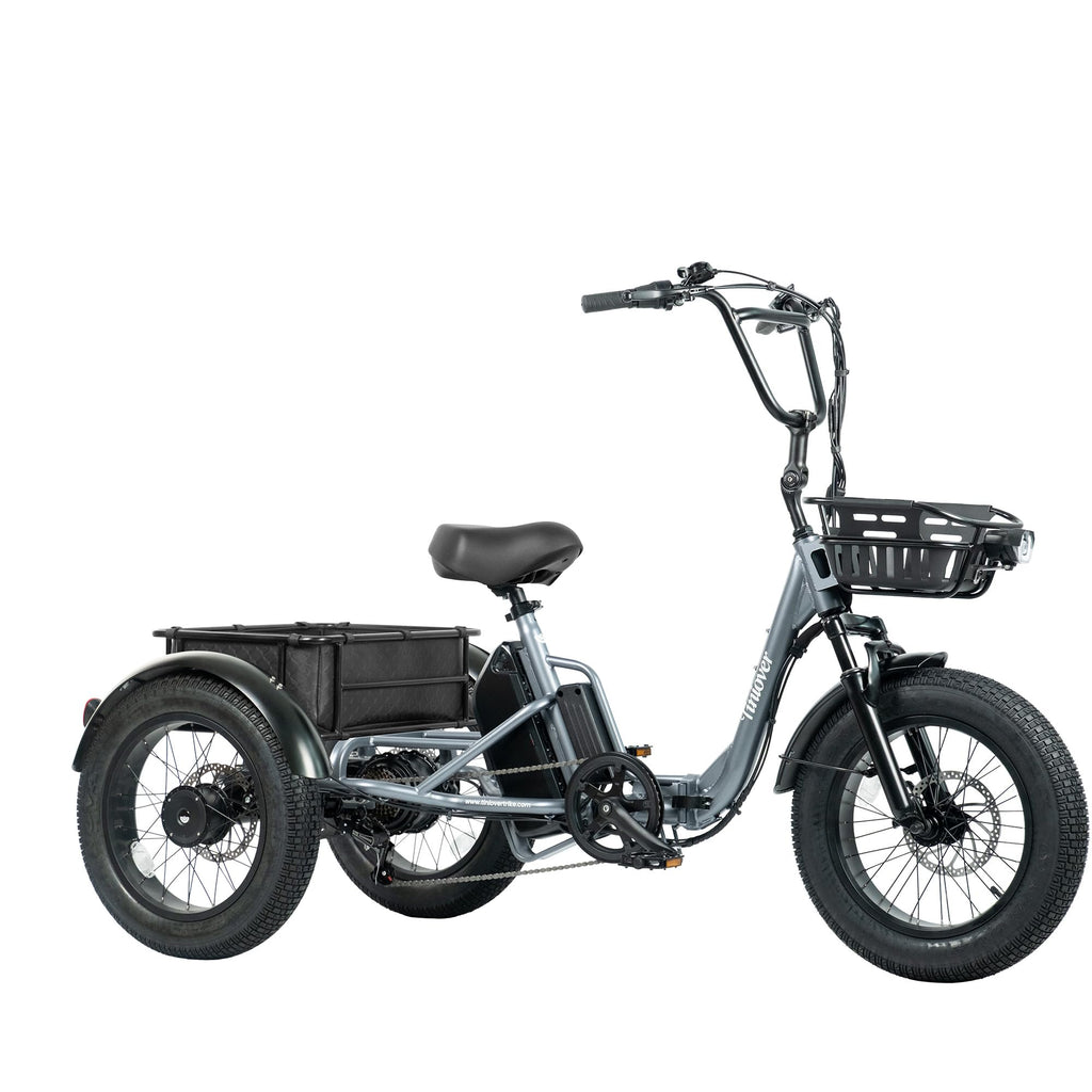 Folding Electric Tricycle for Adults 2 Seater 1000W 48V 15AH H540