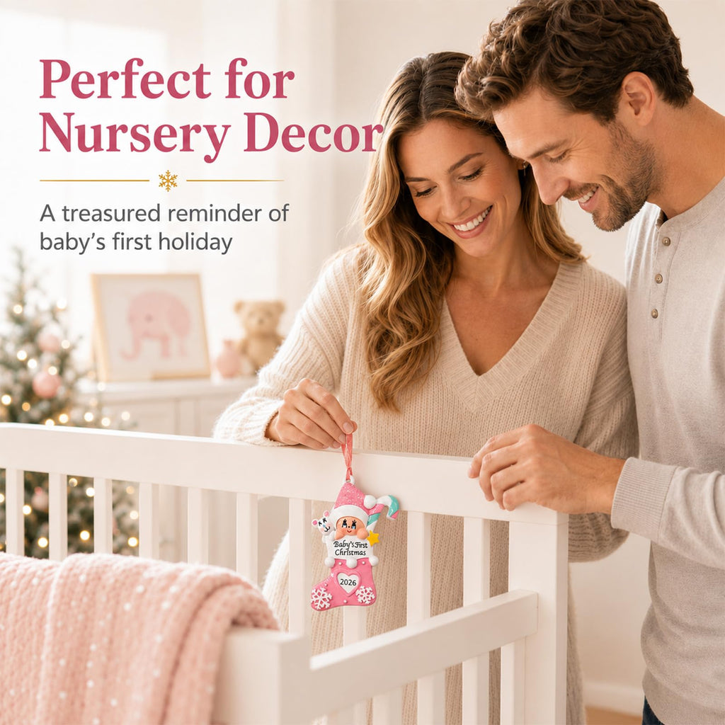 Baby's First Christmas Ornament 2026 I99165