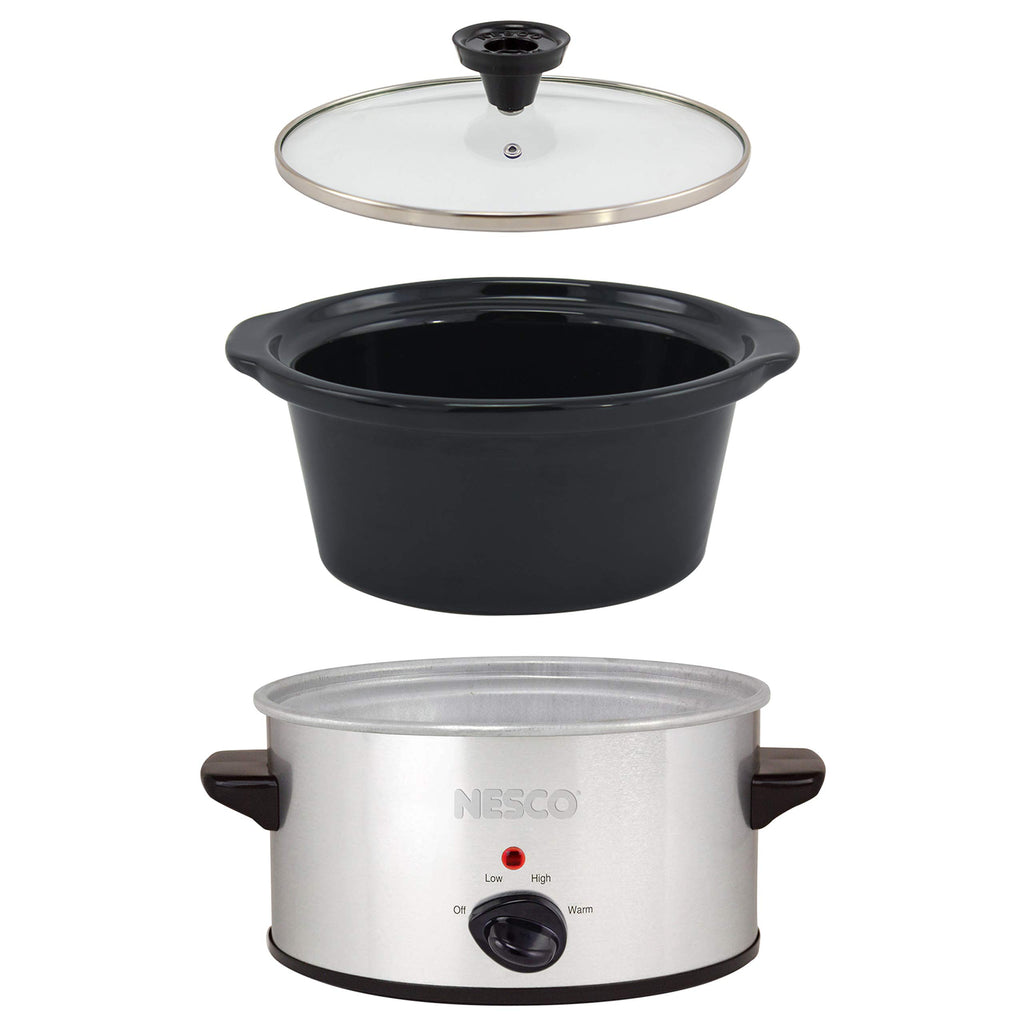 1.5 Quart Silver Slow Cooker N2686