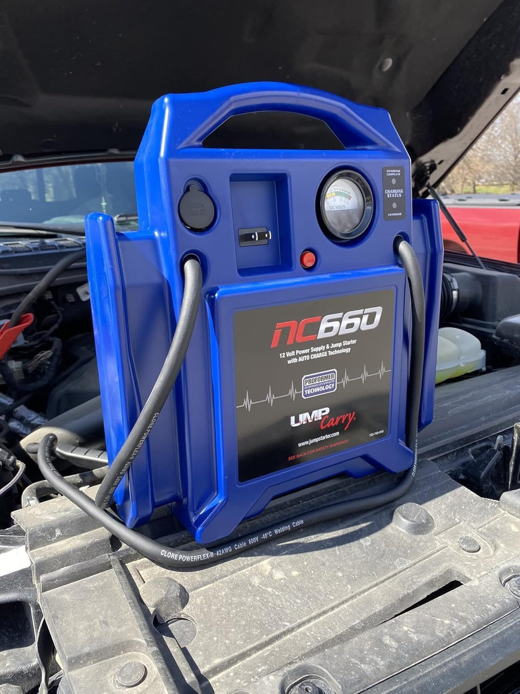 Portable Vehicle Starting Unit 1700 Peak Amps 2 Pack I368853