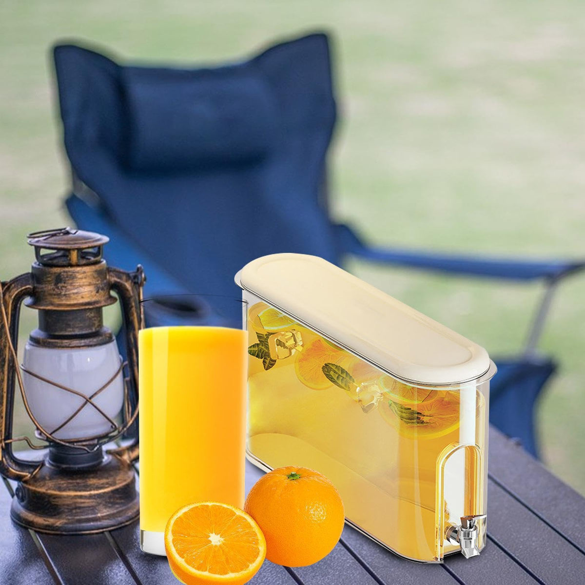 Refrigerator Drink Dispenser with Spigot J838