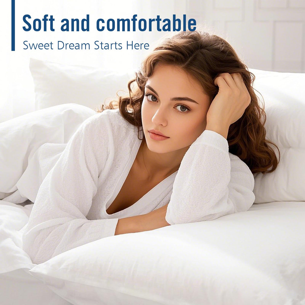 King Size 2 Pack Bed Pillows R964617
