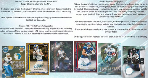 2025 Football Card Mega Box W80246