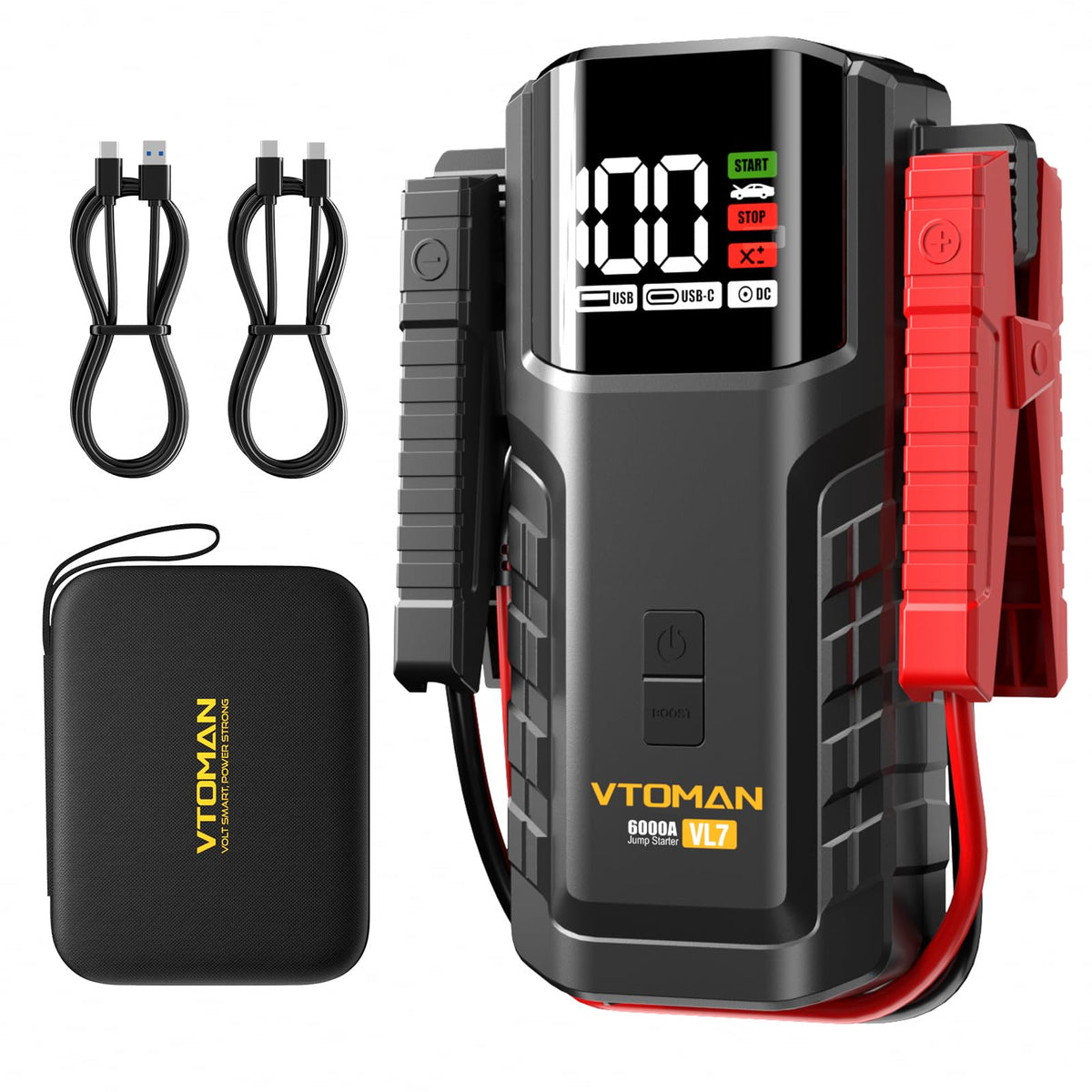 6000A LiFePO4 Portable Jump Starter V28469