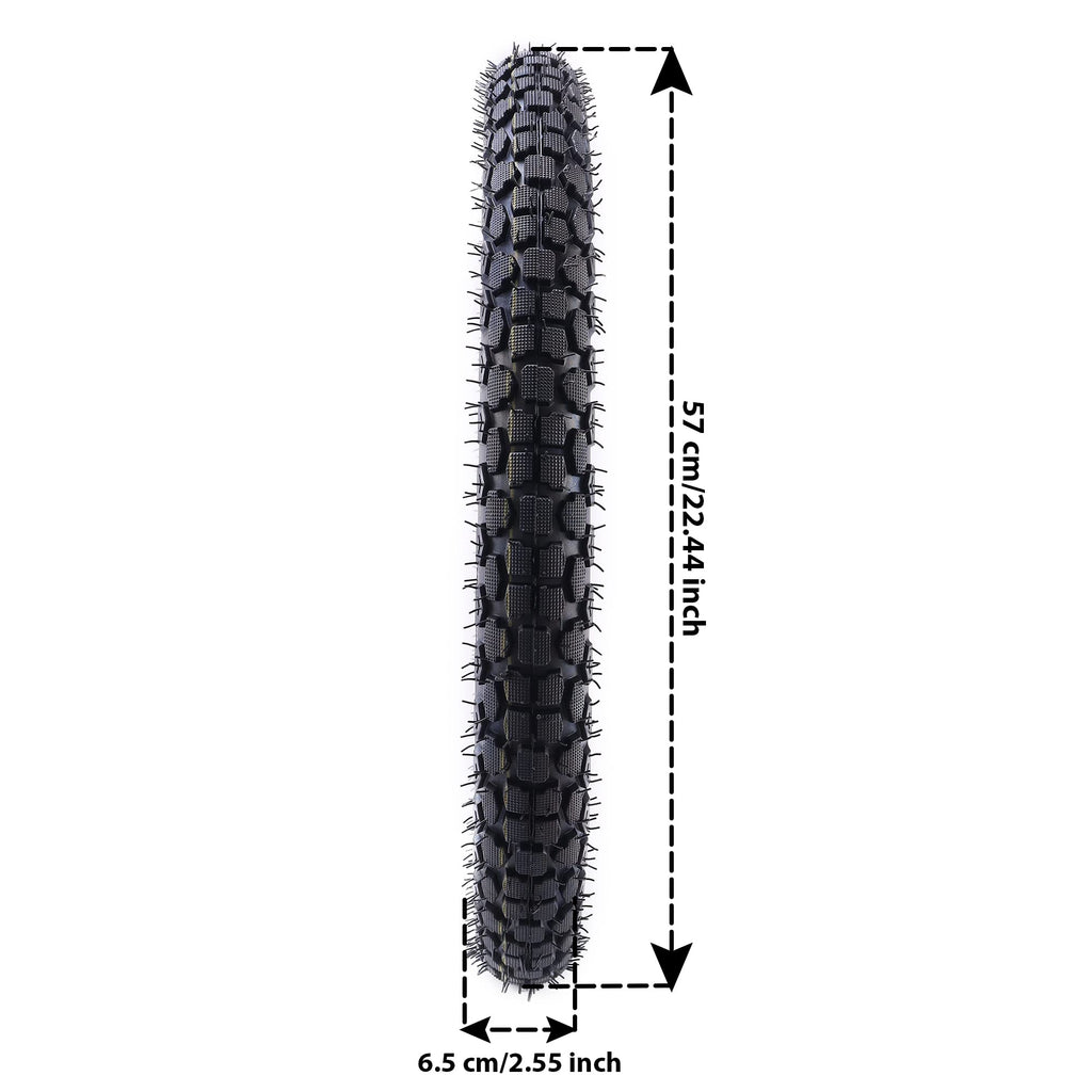 2.50/2.75-17 Motorcycle Tire and Inner Tube J82426