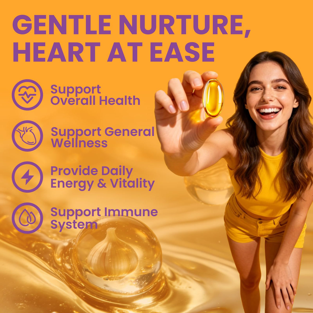 Aged Garlic Extract Capsules 7500mg 180 Softgels L34052