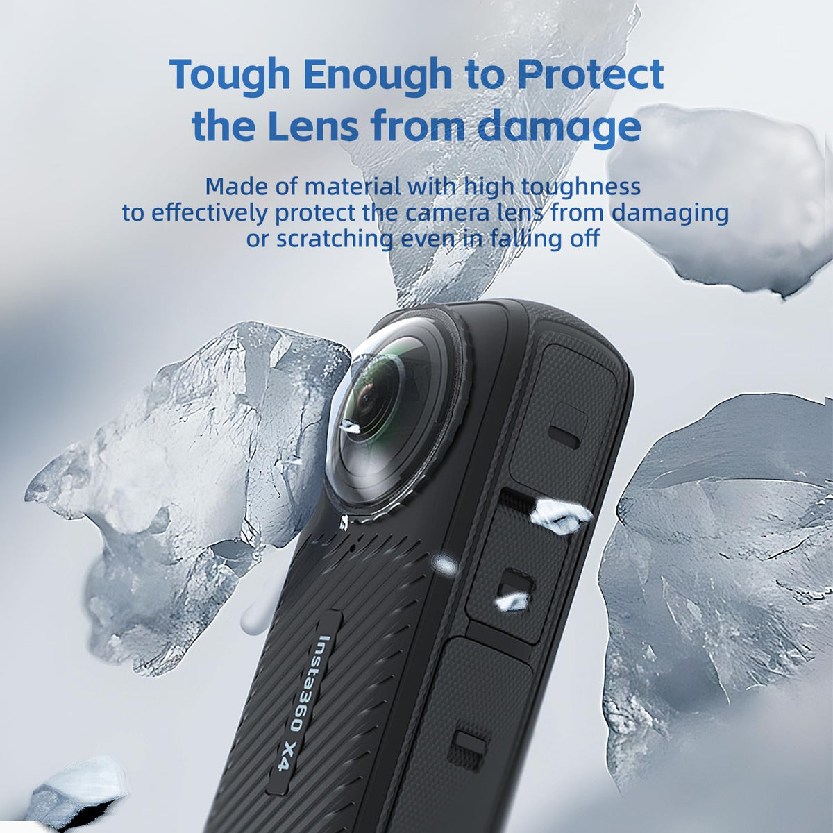 Aluminum Frame Cage Case Bag Glass Lens Guard Set Screen Protector Z53130