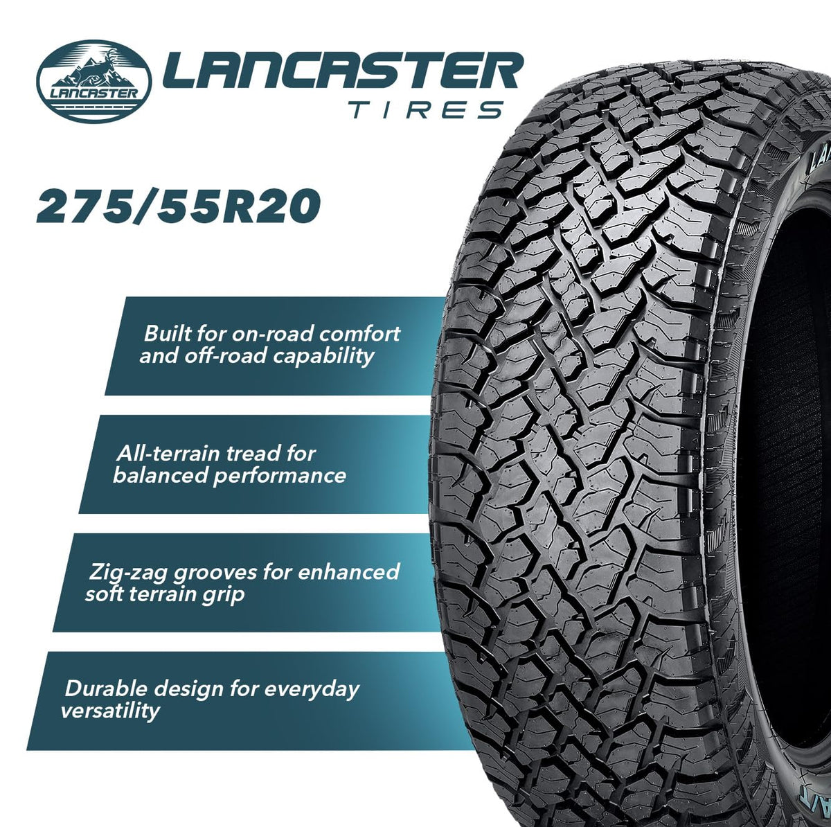 275/55R20 117H XL All Terrain Light Truck Tire I321171