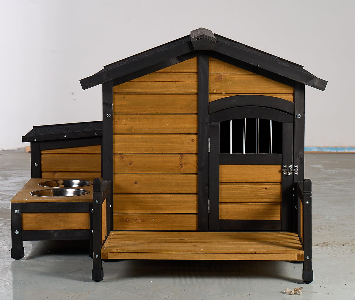 Large Wooden 2-Tier Rabbit Cage with Waterproof Roof K621