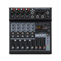 6 Channel Bluetooth Audio Mixer with 2 XLR Inputs T3453