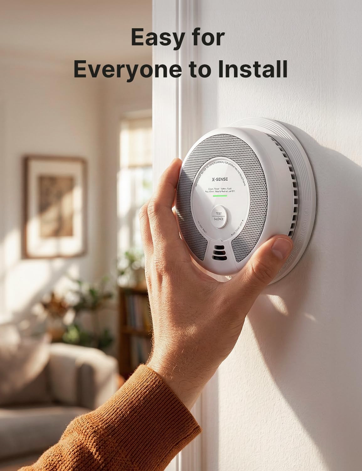 Interconnected Smoke and CO Detector L1470