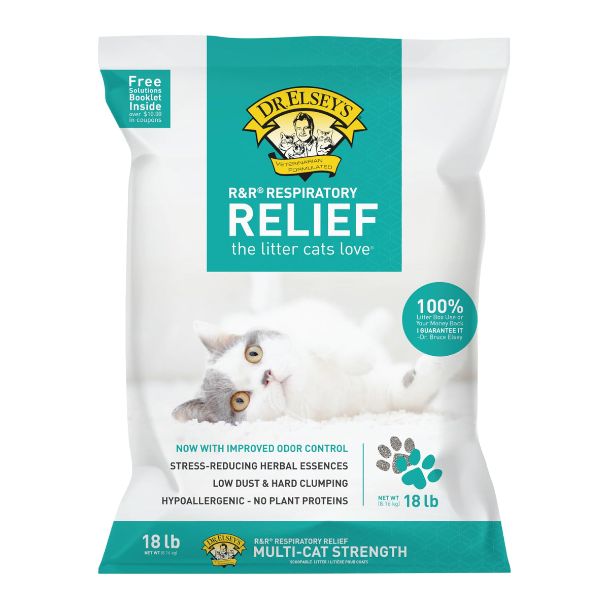 Clumping Clay Cat Litter 18 lb. Bag A72085