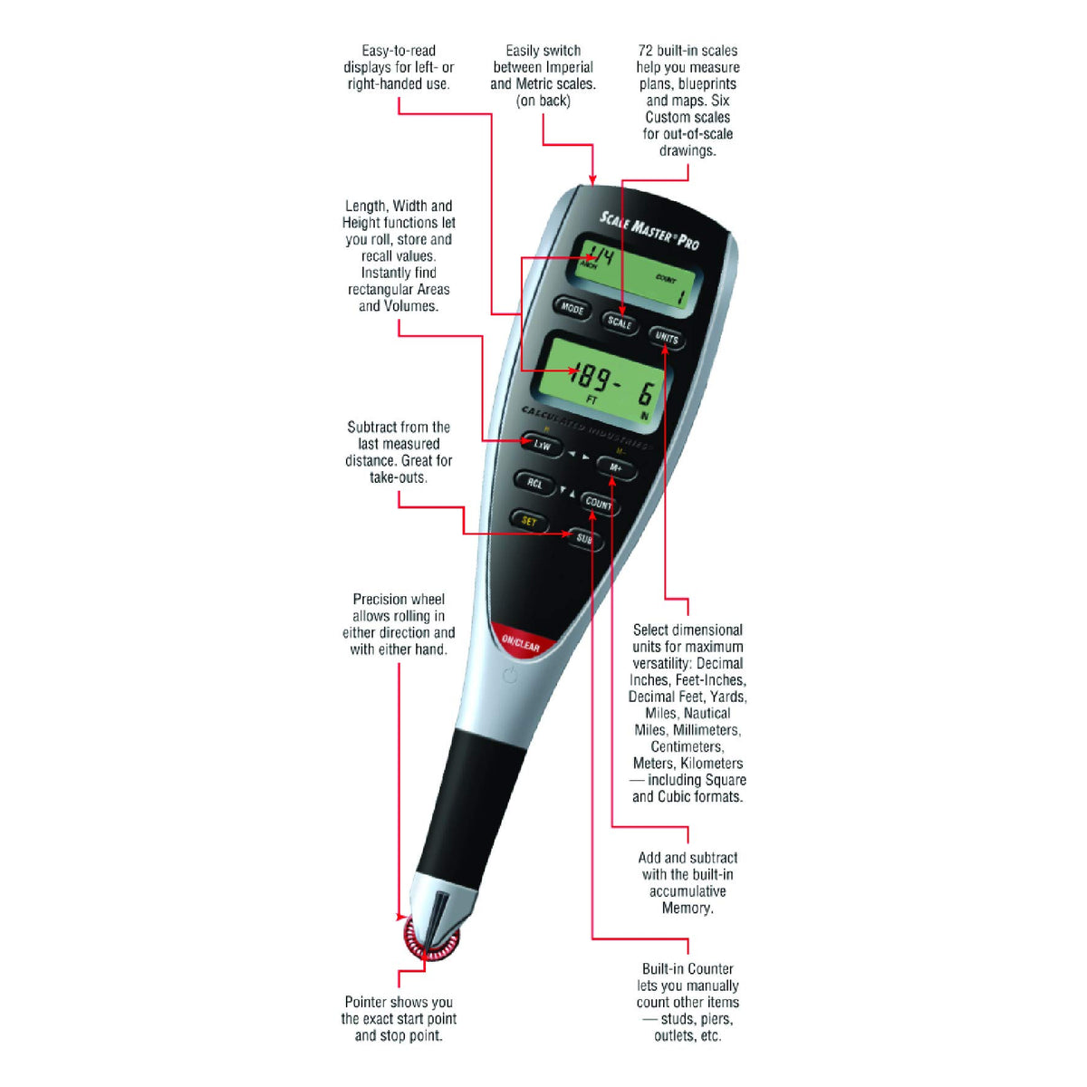 Construction Calculator and Digital Plan Measure A448