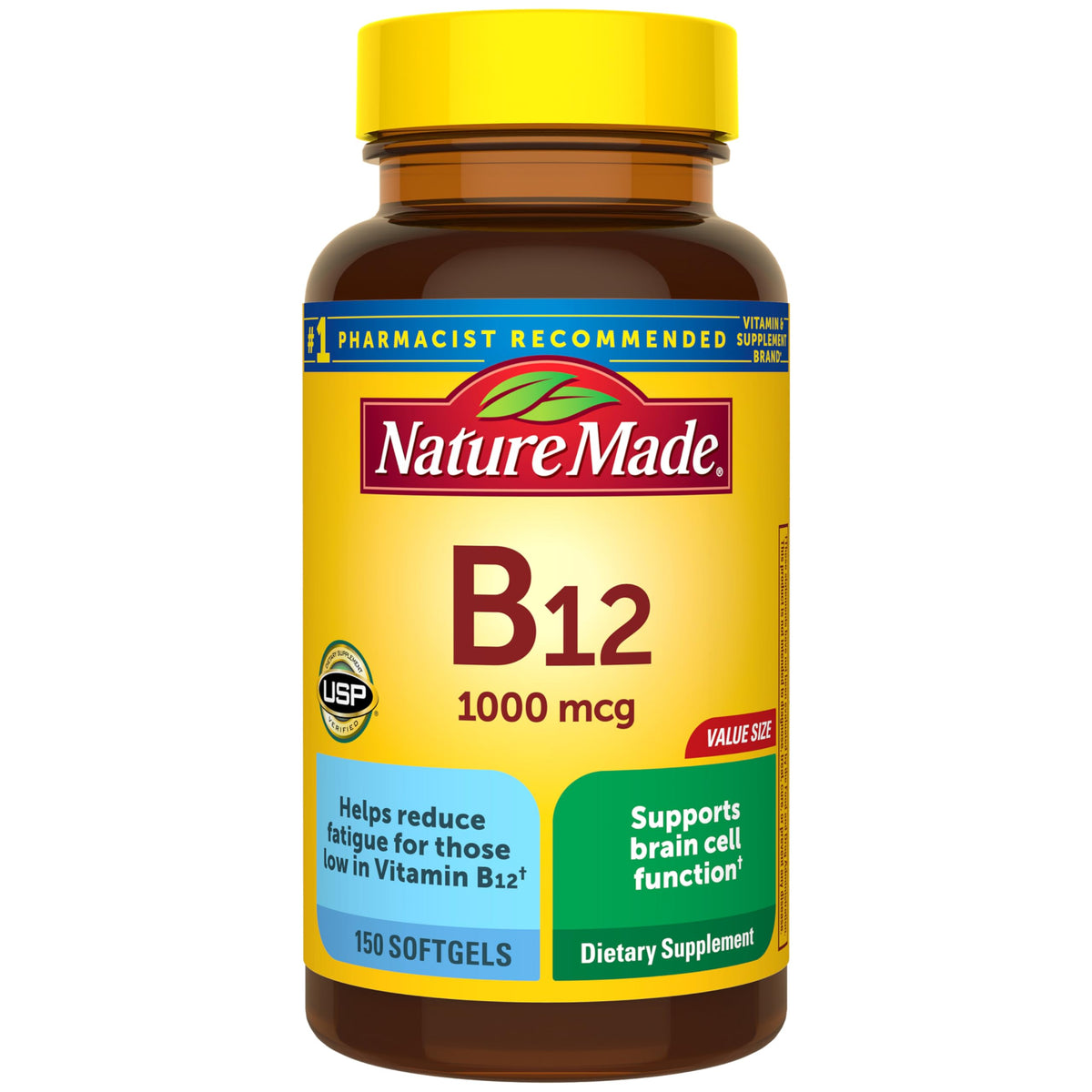 Vitamin B12 1000 mcg 150 Softgels I383