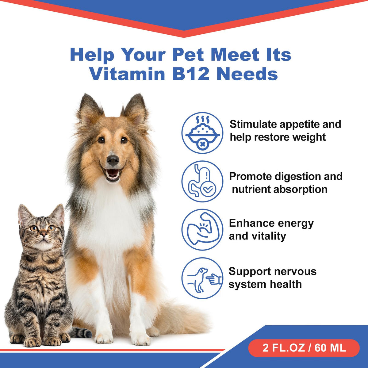 Vitamin B12 Liquid for Dogs N96598