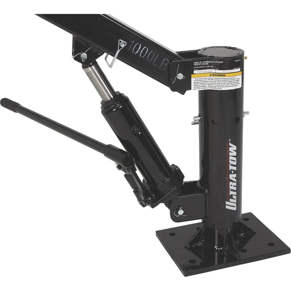 Hydraulic Pickup Truck Crane 1000-Lb. Capacity A452