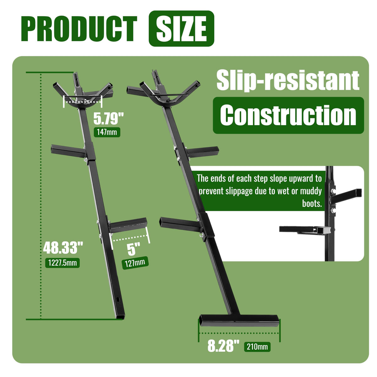 20 ft Climbing Stick Ladder U74068