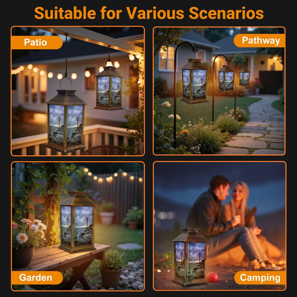 Waterproof LED Solar Lantern V76105