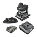 24V 1/4 Sheet Sander with Detail Sanding Pad and 2.0Ah Lithium Batteries & Charger H992521