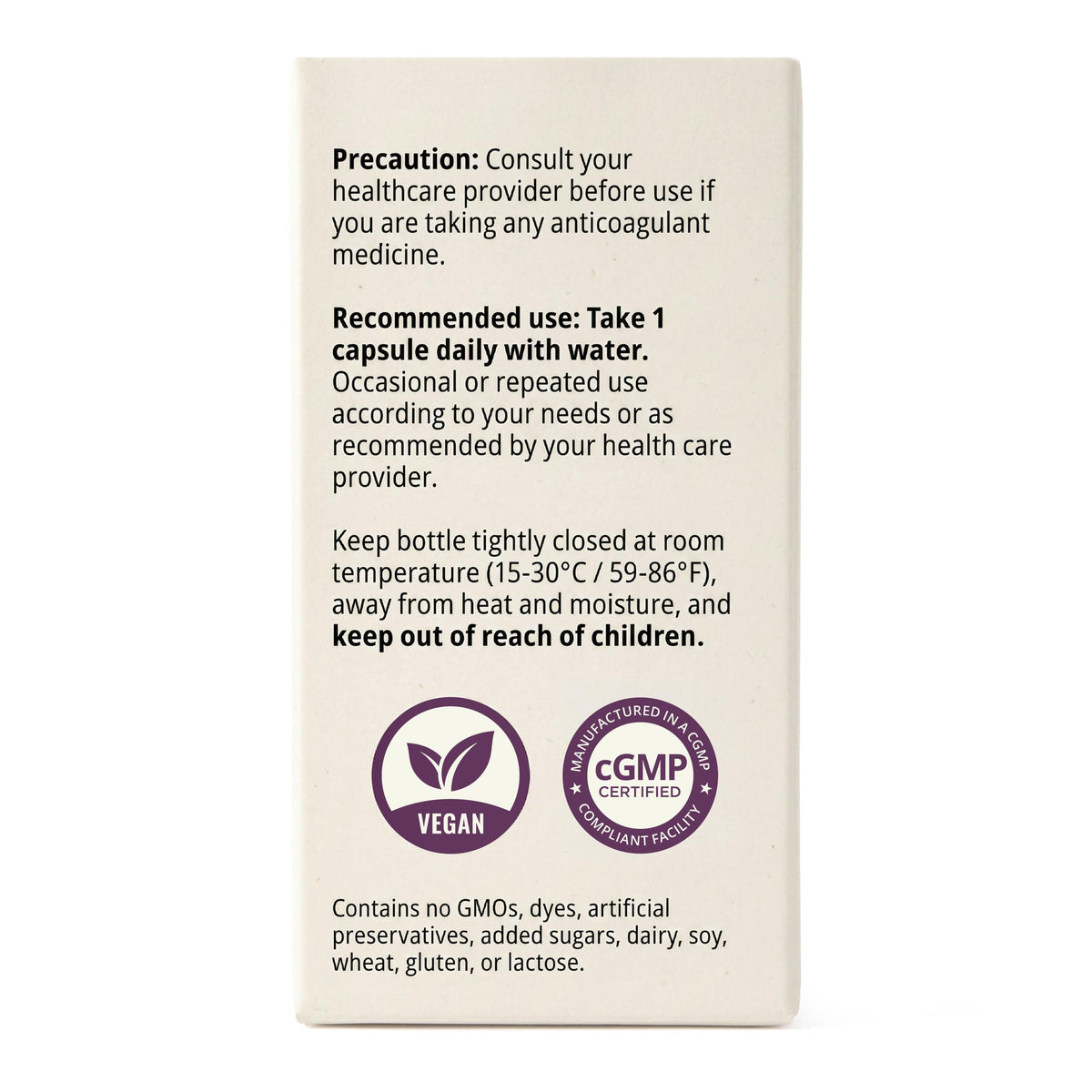 36mg Soluble Bioactive PACs Cranberry Extract 30ct D7496