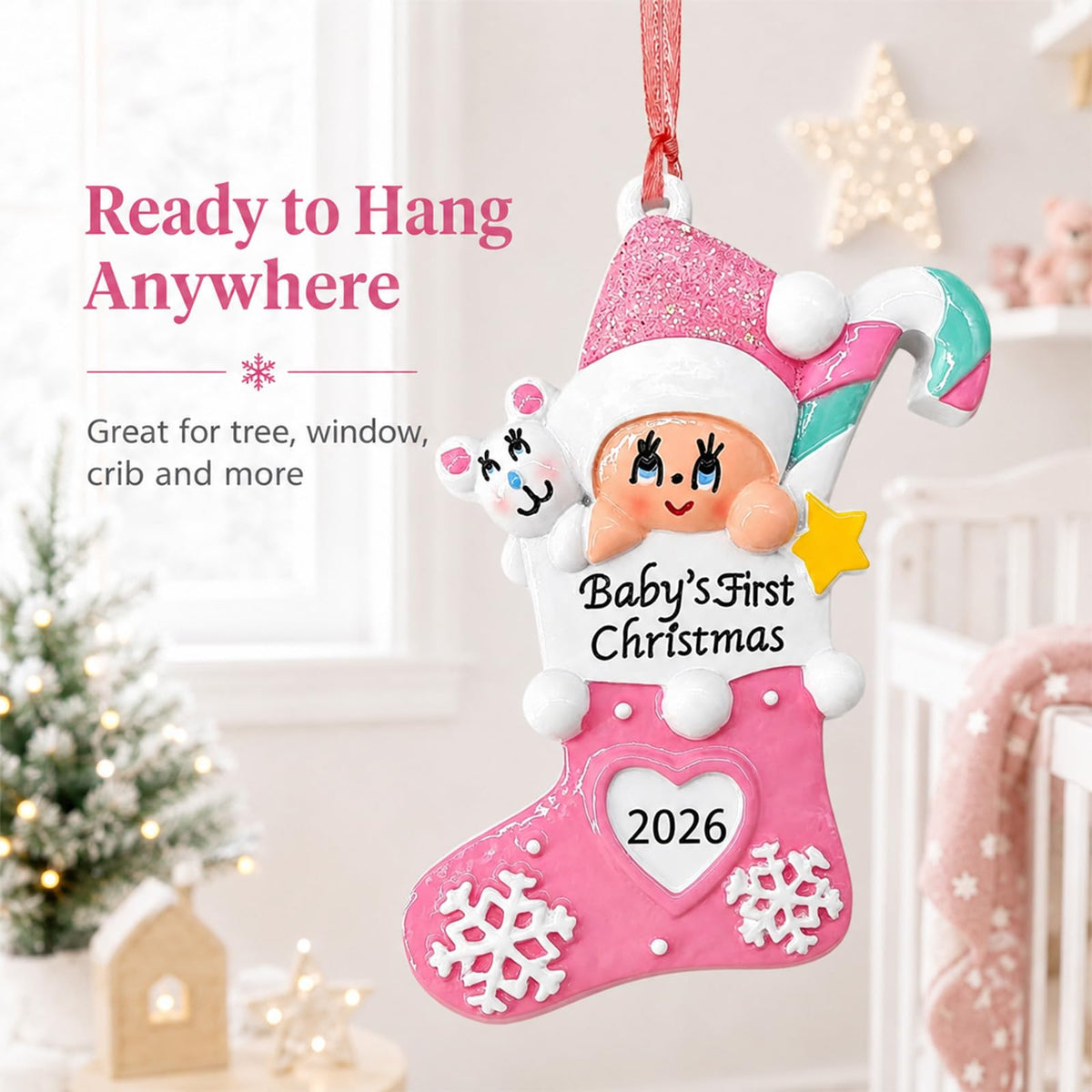 Baby's First Christmas Ornament 2026 I99165