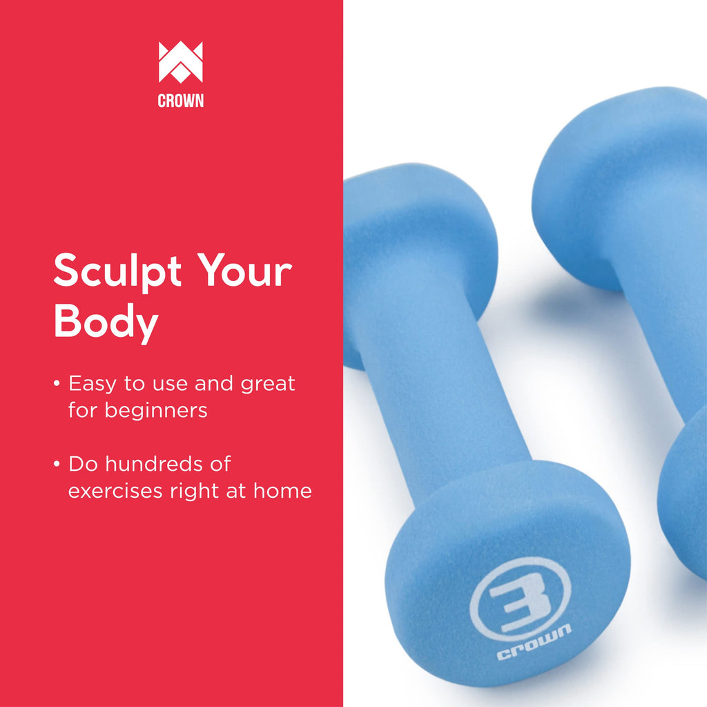 Neoprene Body Sculpting Hand Weights 10 LB P313708