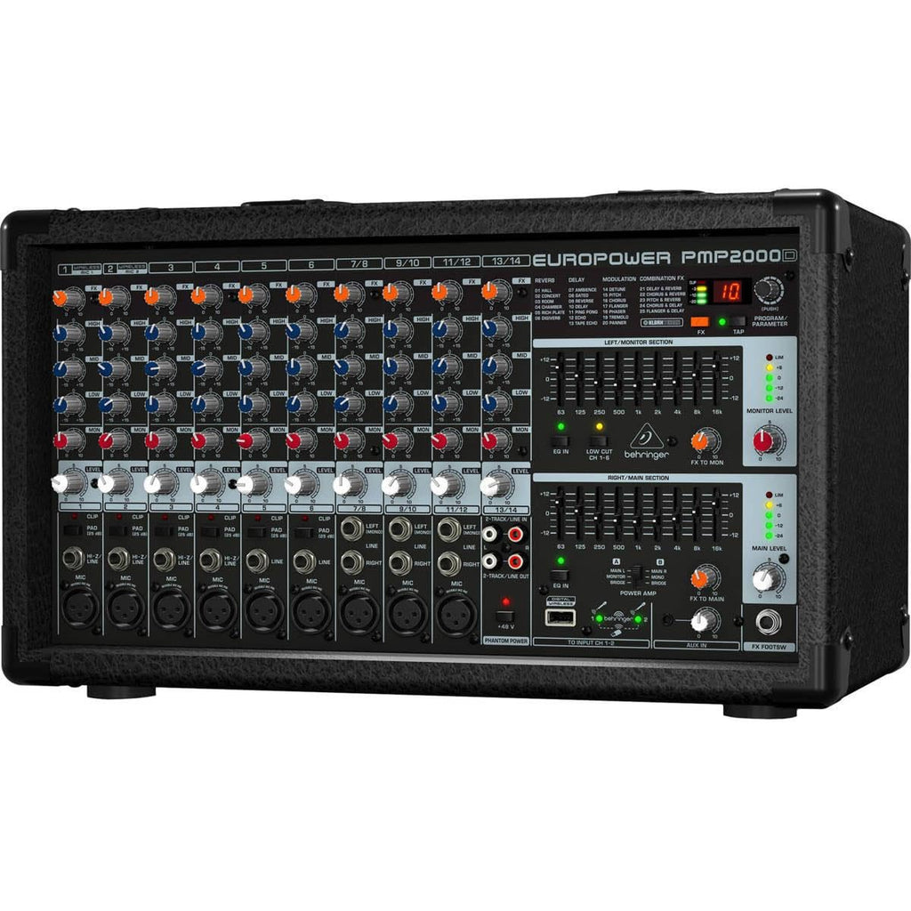 2000-Watt 14-Channel Powered Mixer O910119