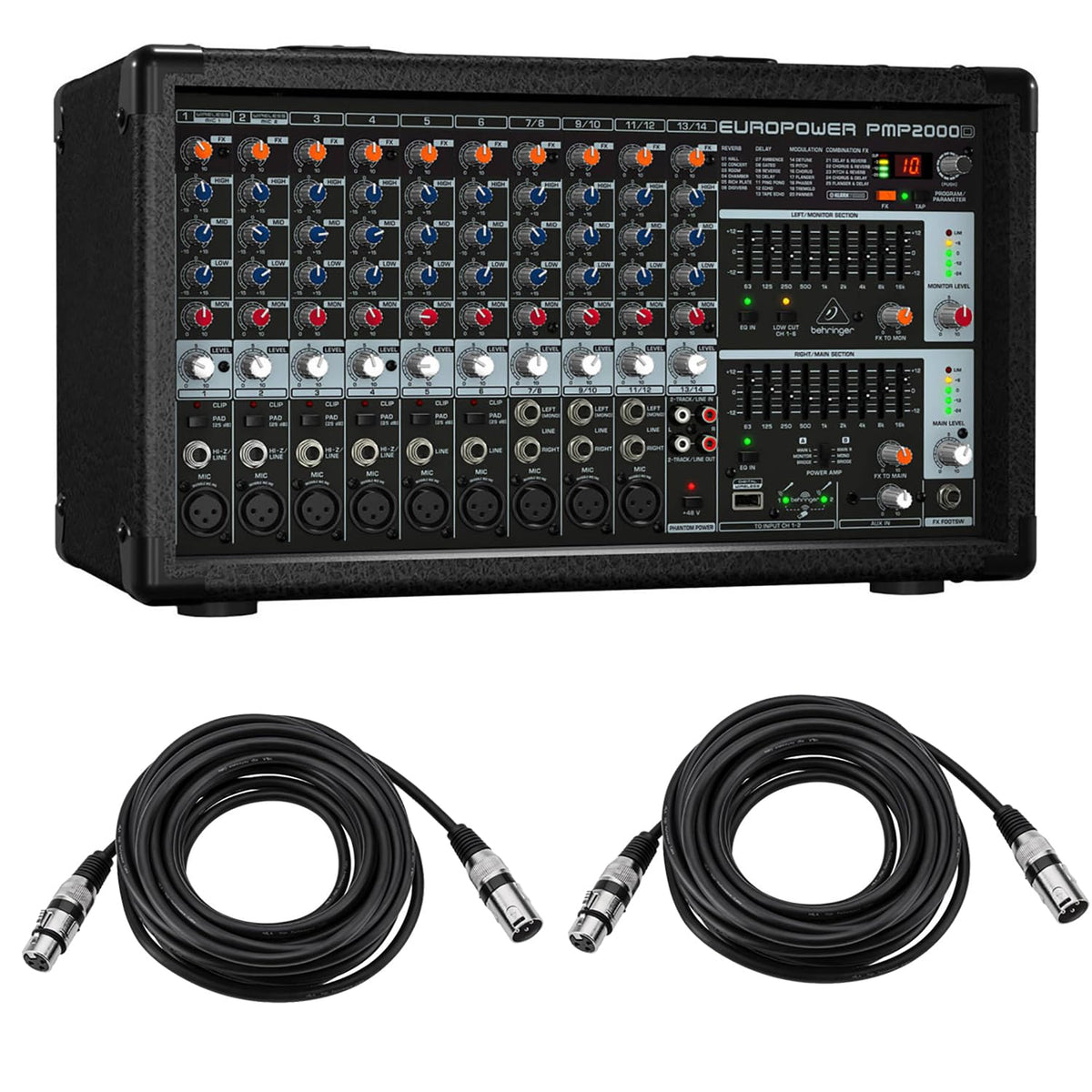 2000-Watt 14-Channel Powered Mixer O910119