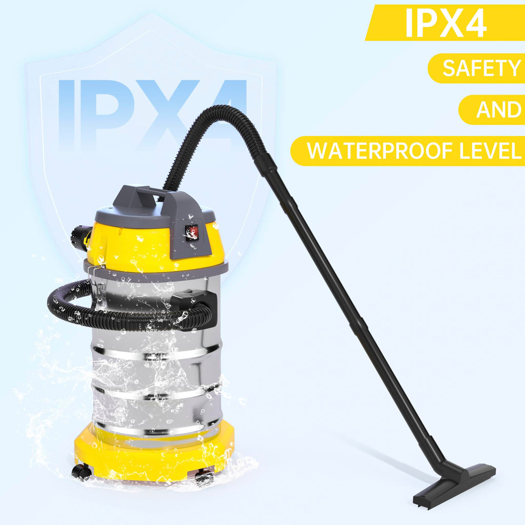 10 Gallon 8 Peak Hp Wet/Dry Shop Vacuum with Attachments K174