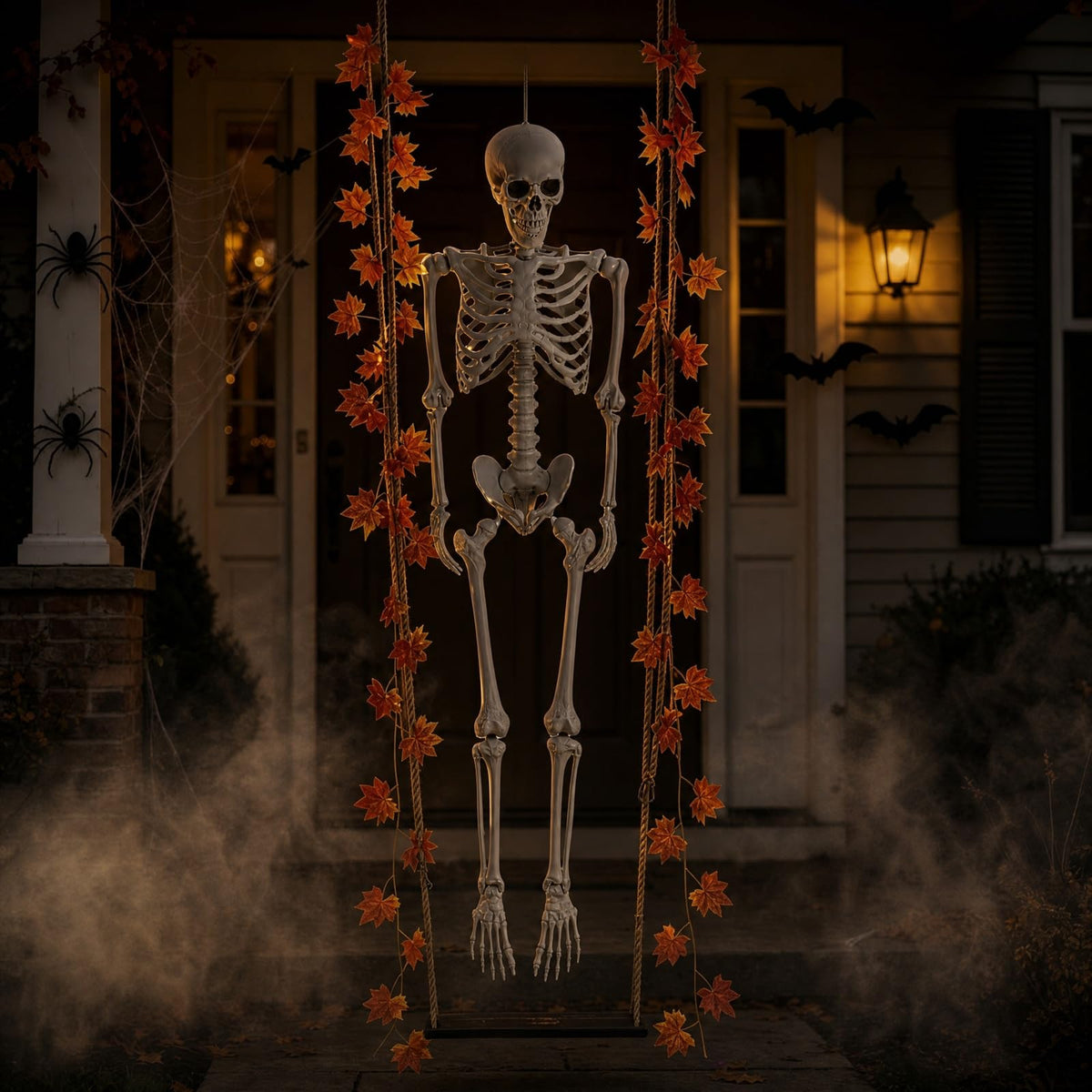5.4FT Halloween Skeleton with Movable Joints V730255