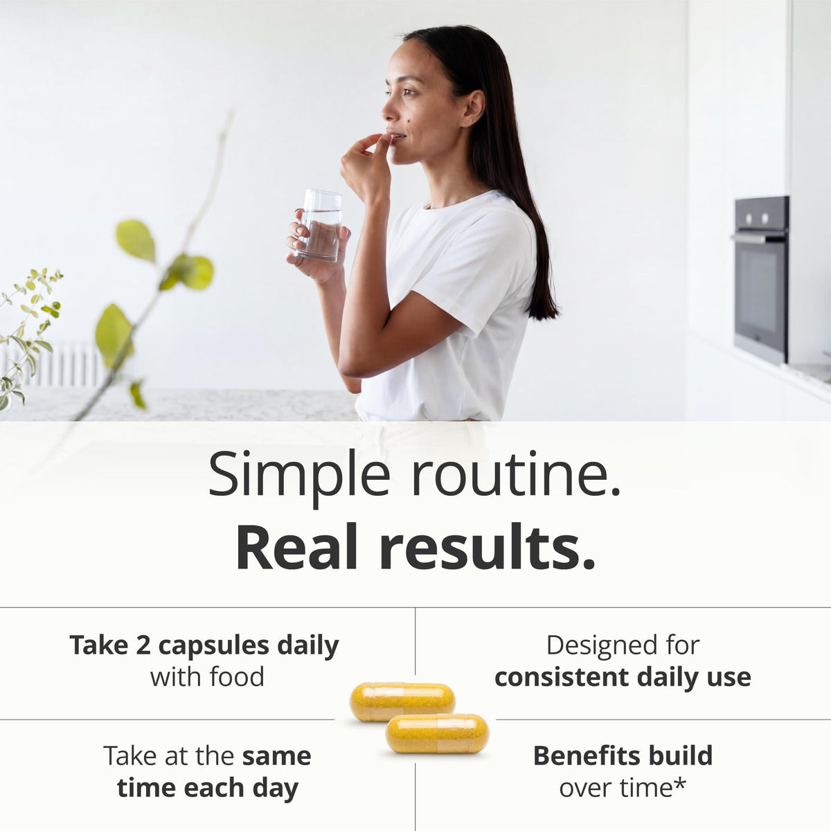 Moringa Capsules 4:1 Extract with Turmeric 120 Capsules O81441
