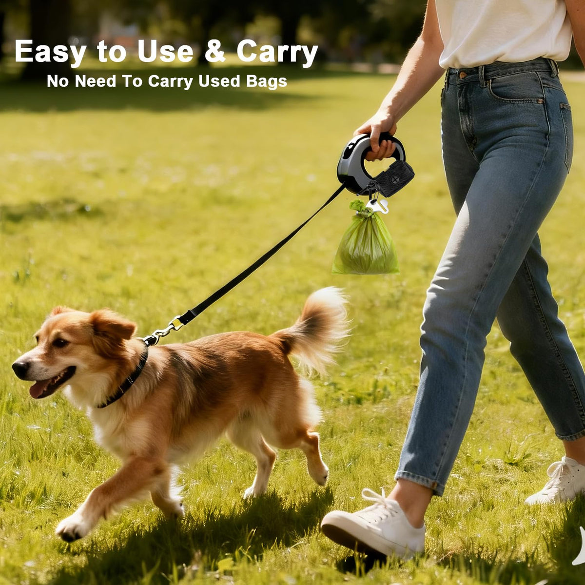 Dog Poop Bag Holder Leash Clip Dispenser P5625