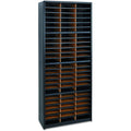 72 Compartment Black Literature Organizer A360217