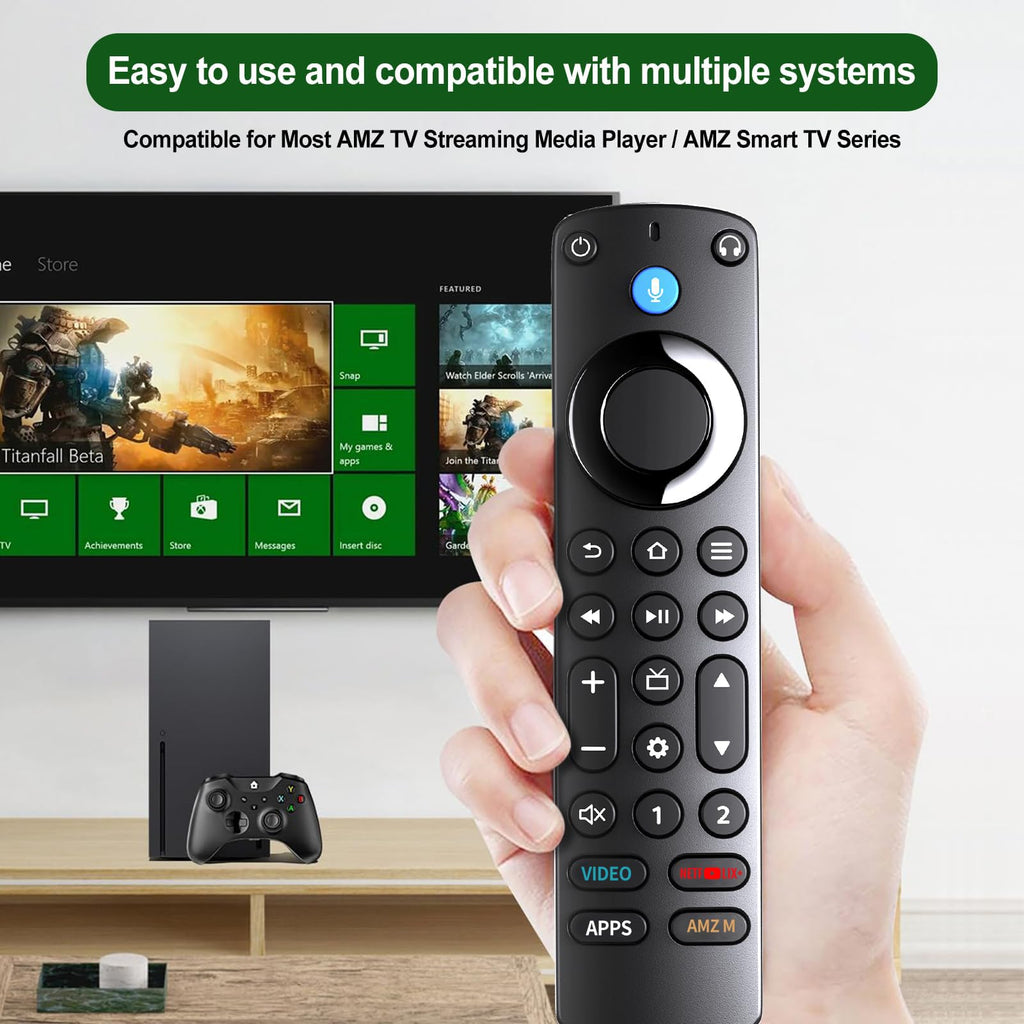 Voice Remote Pro with Remote Finder and Headphone Function O133