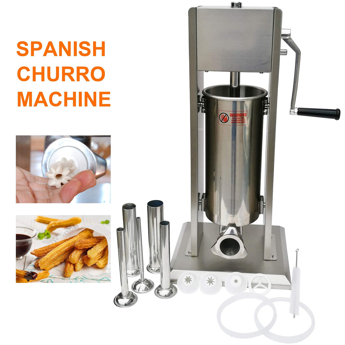 Stainless Steel Vertical Sausage Stuffer J9639