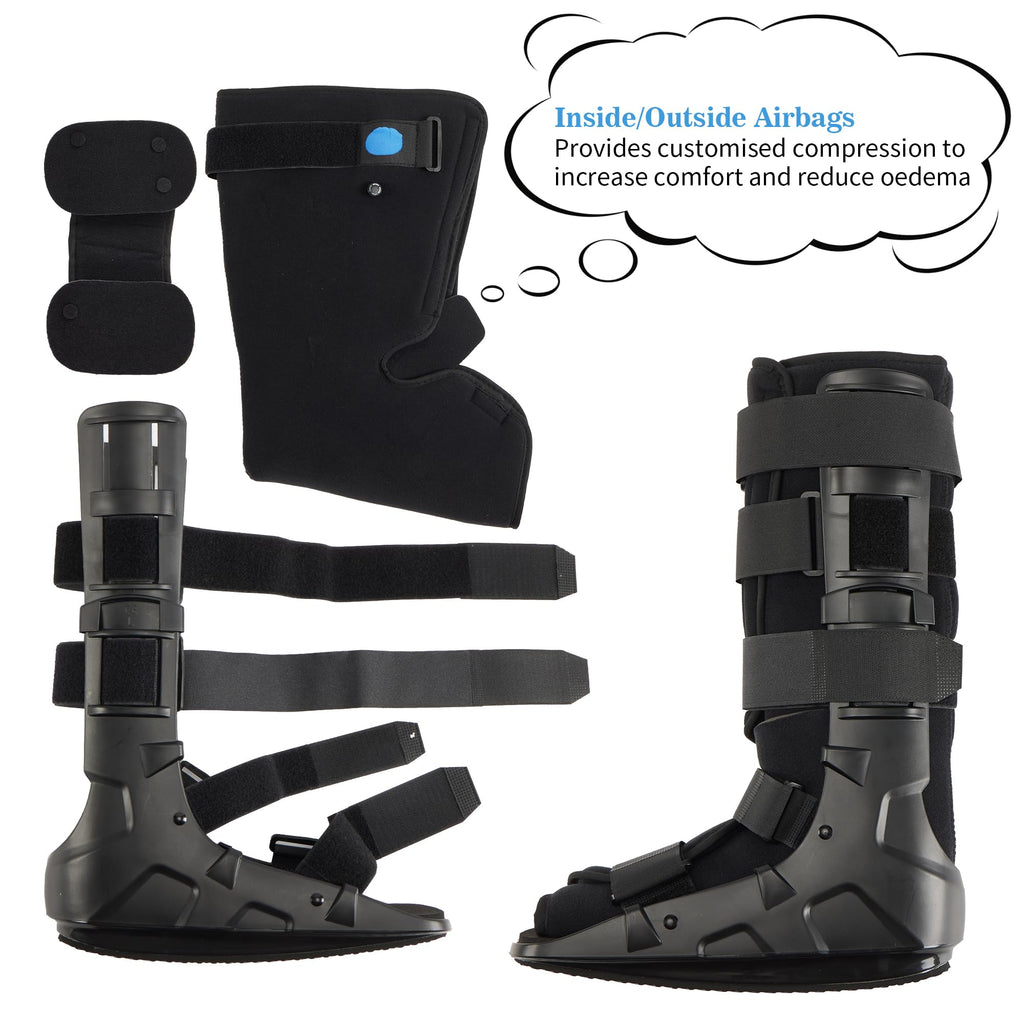 Tall Fracture Walking Boot with Air Bladders S4536