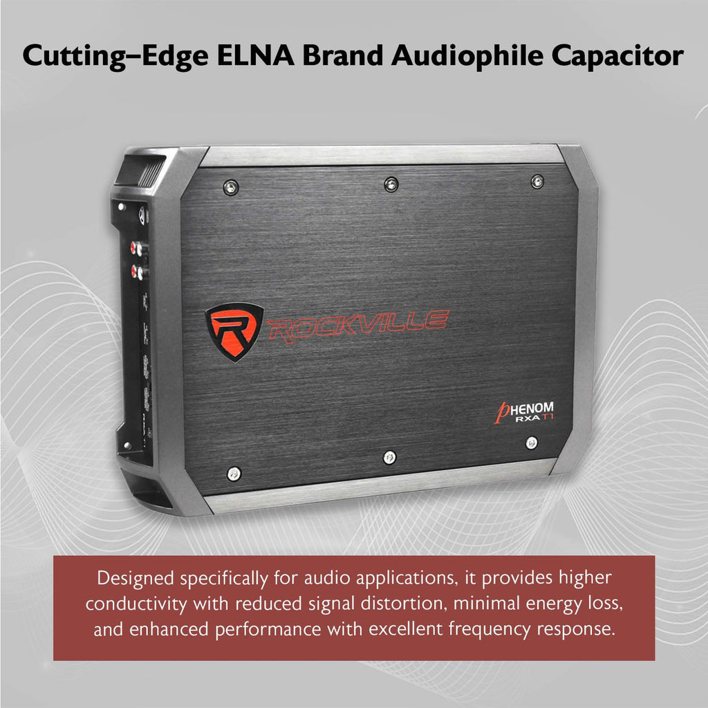 2-Channel Class A/B Car Amplifier 1500W Peak W9913