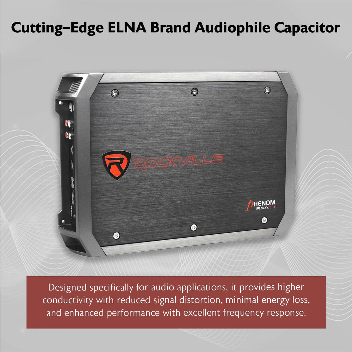 2-Channel Class A/B Car Amplifier 1500W Peak W9913