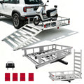 500 LBS Aluminum Hitch Cargo Carrier E828237