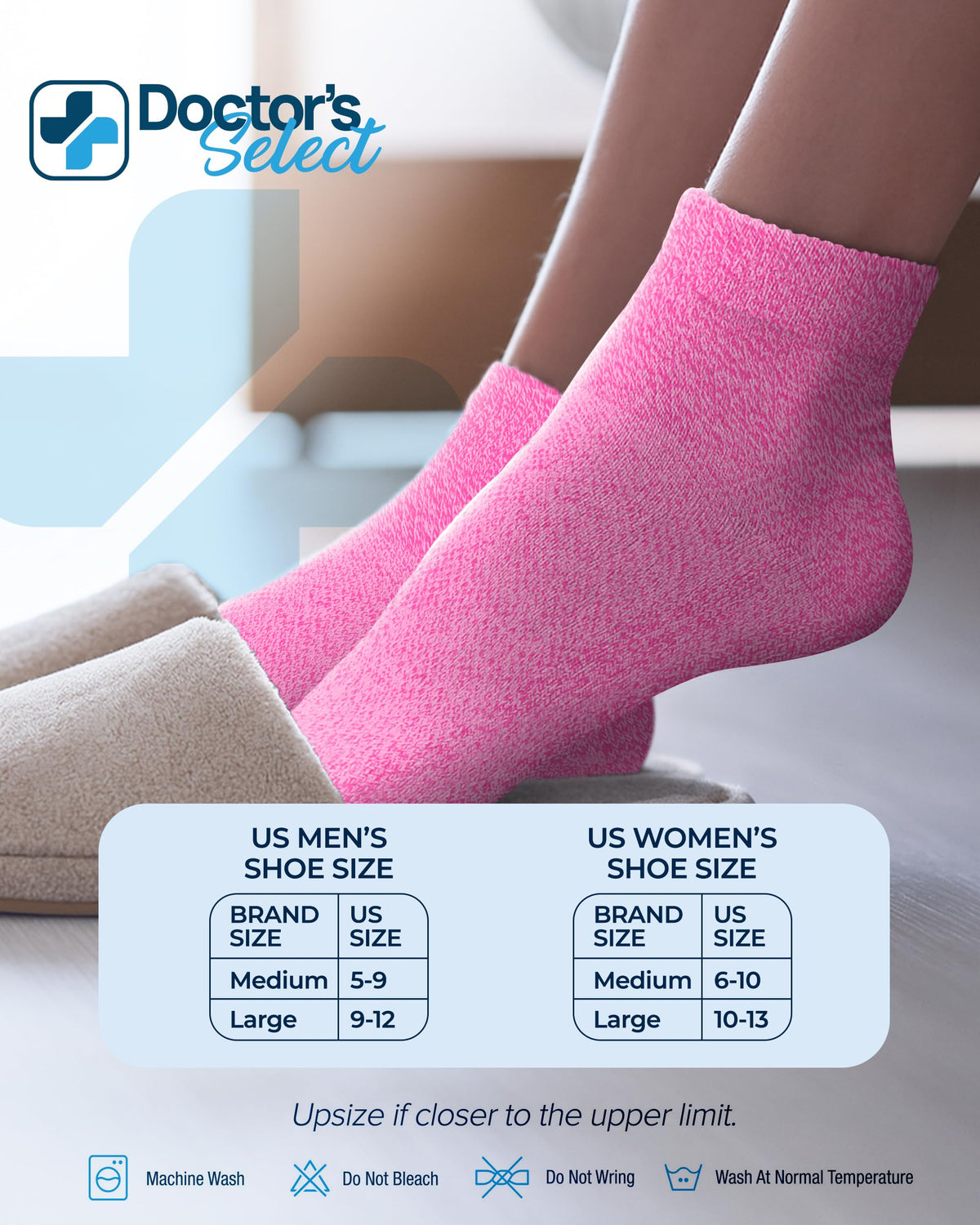Diabetic Ankle Socks 4 Pairs G84113