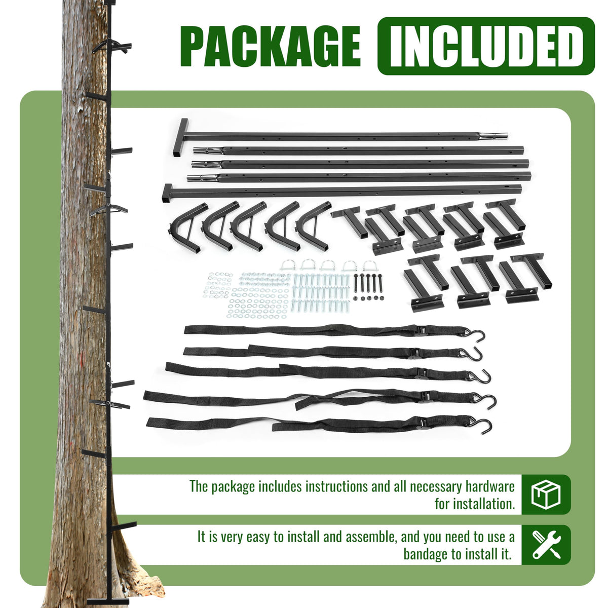 20 ft Climbing Stick Ladder U74068