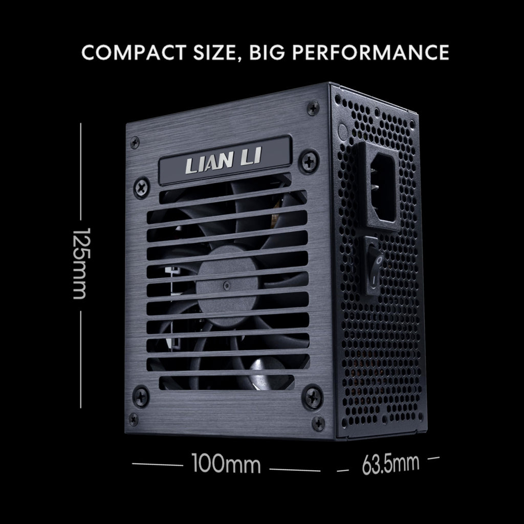 750W SFX 80 Plus Gold Black Power Supply N838