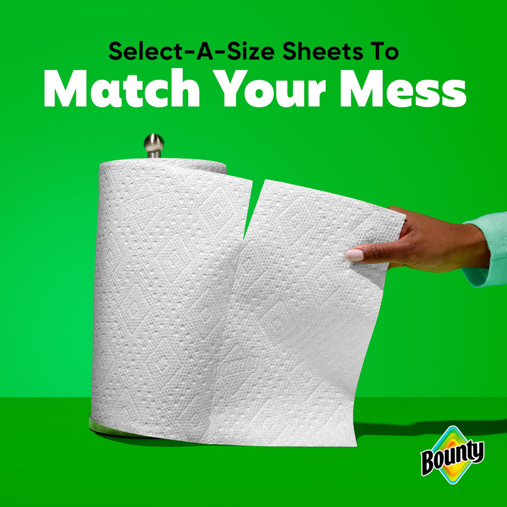 White Paper Towels, 8 Triple Rolls M35379