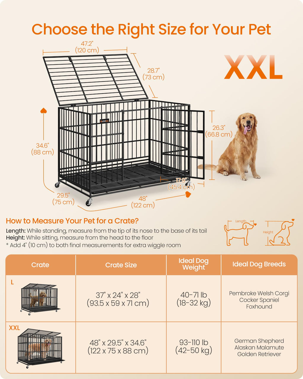 Foldable Dog Crate U201048