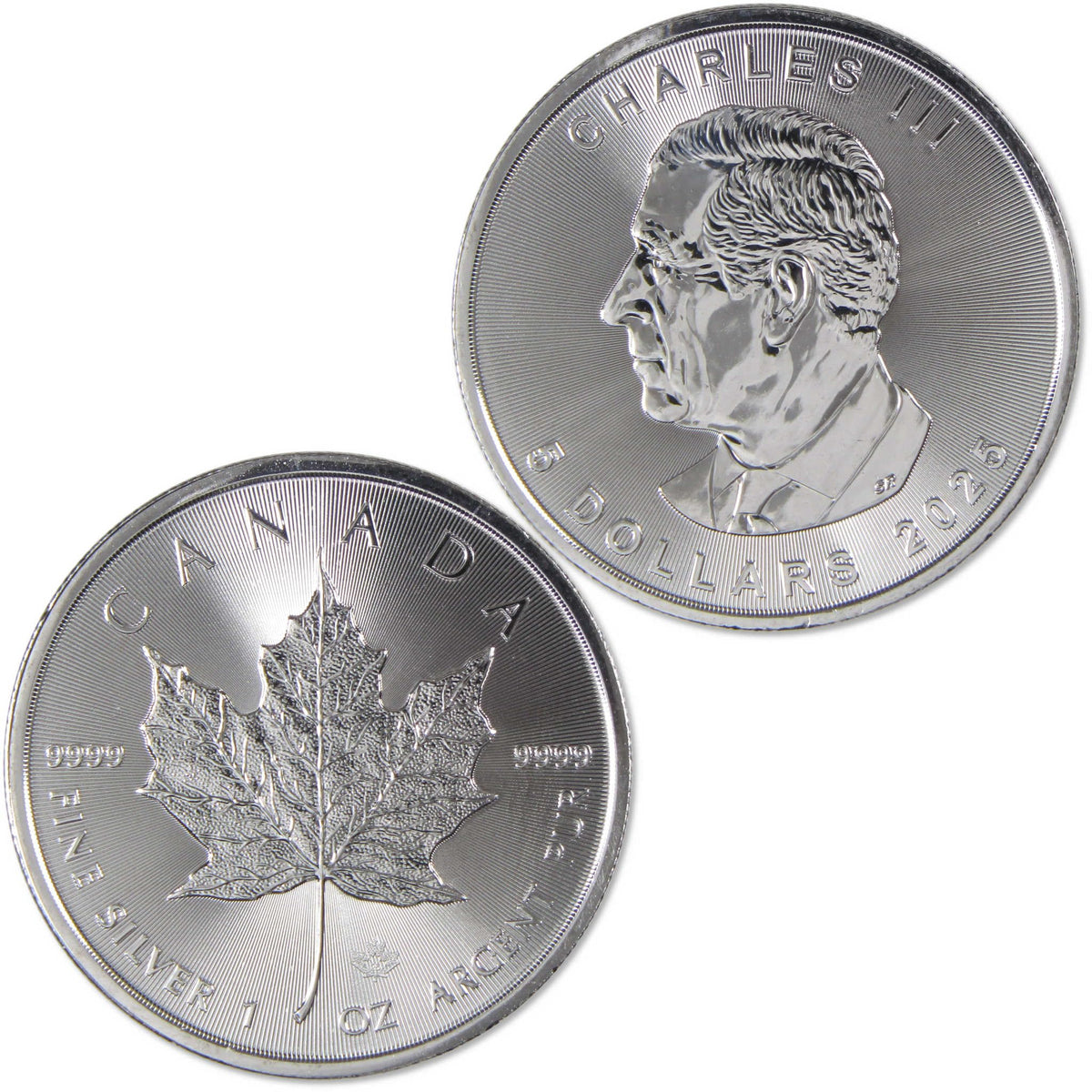 1 oz Silver Maple Leaf Coin K75084