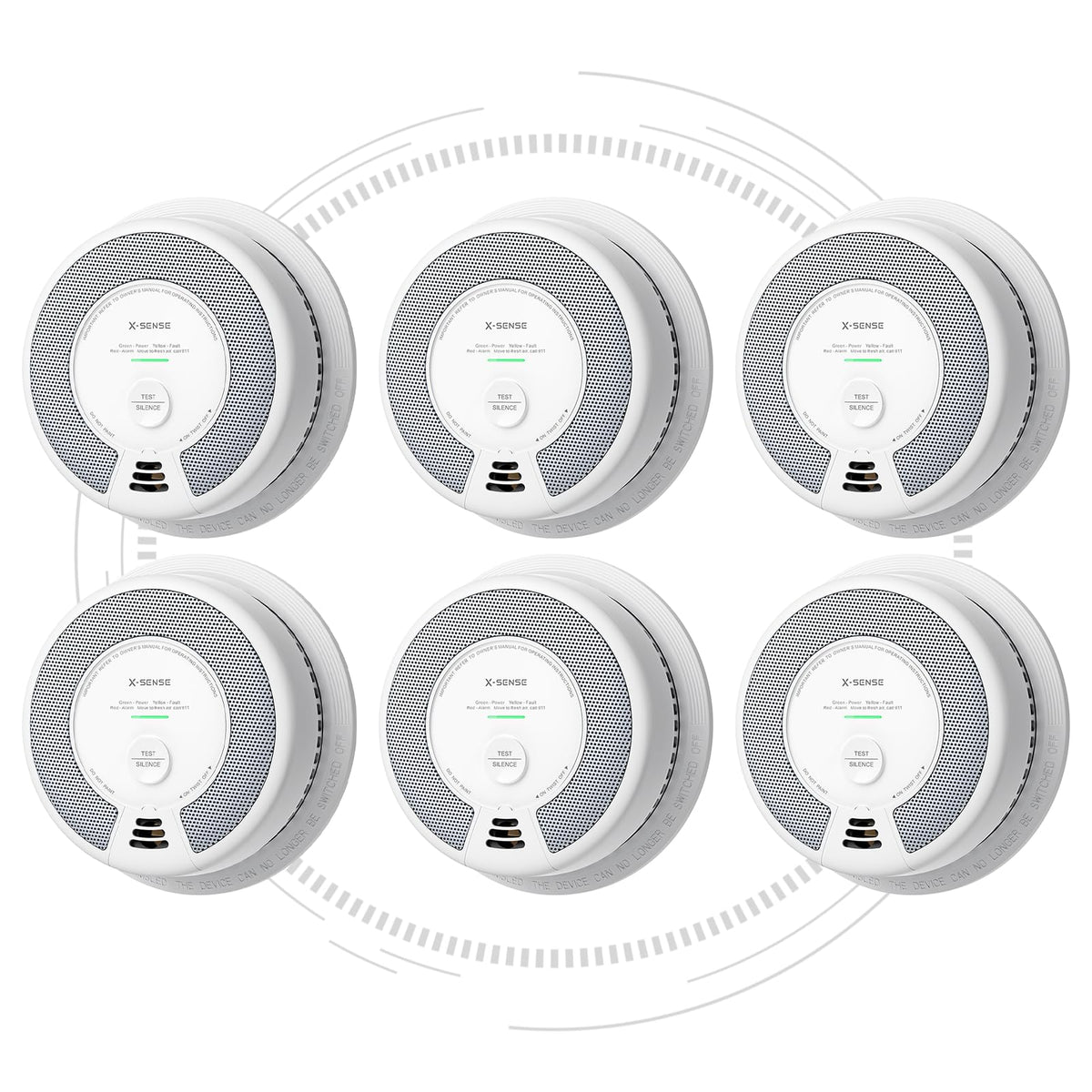 Interconnected Smoke and CO Detector L1470