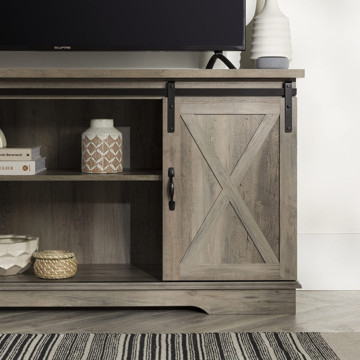 Grey Wash 58 Inch TV Stand L442285